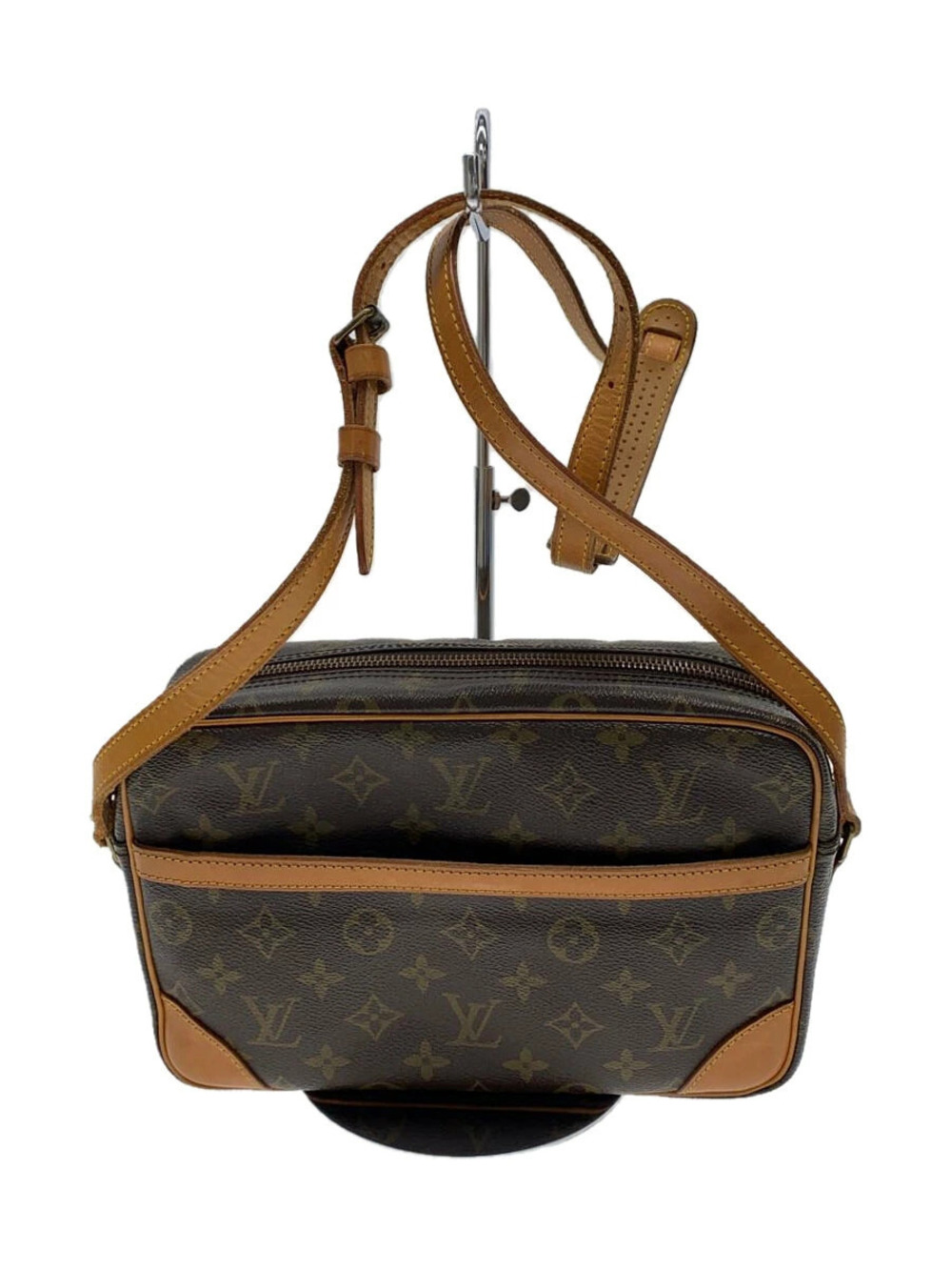 LOUIS VUITTON Trocadero Canvas Brown All over